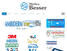 Tablet Screenshot of medicabesser.com